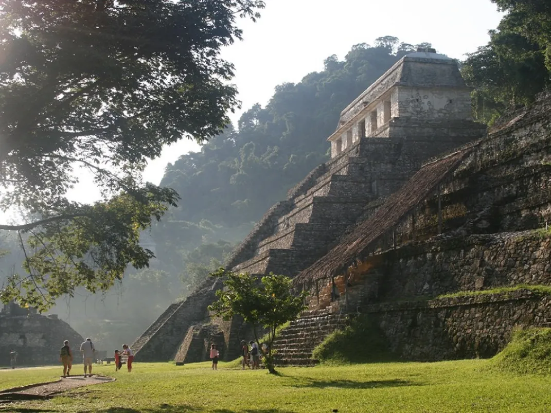 Palenque pyramid