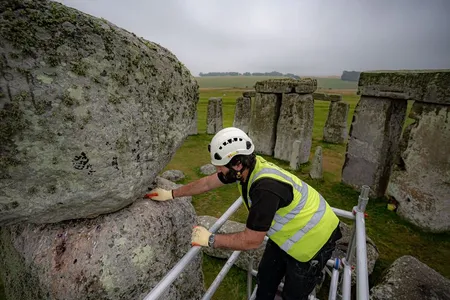 The restoration project is expected to last two weeks.