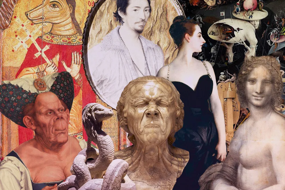 Some of the artworks featured in "The Madman's Gallery"