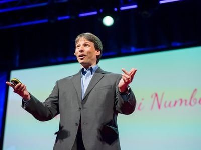 Arthur Benjamin speaks at a TED Conference in Edinburgh, Scotland, in June 2013.