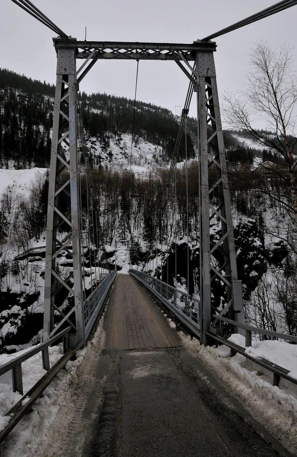 Bridge in to the Vemork site