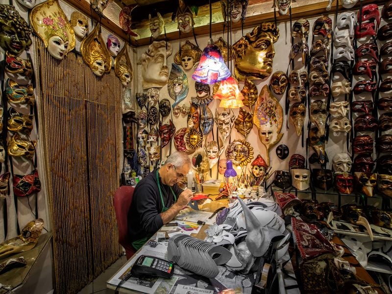 An artist who makes masks Smithsonian Photo Contest Smithsonian