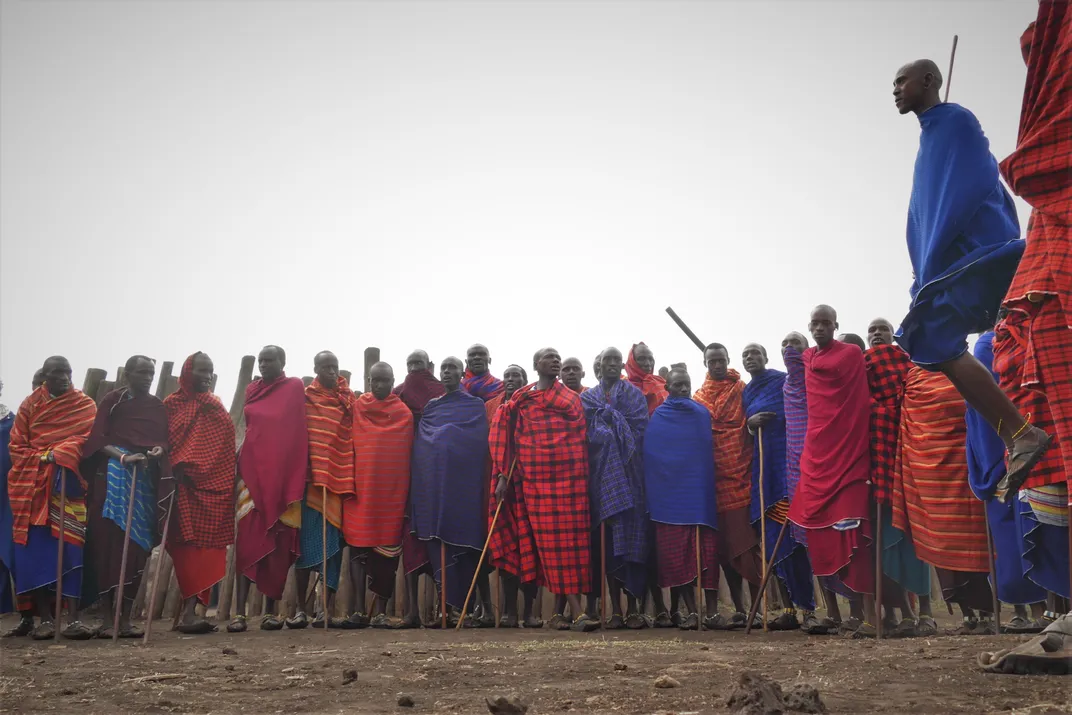 Traditional Maasai dance. Credit: Grant Nel