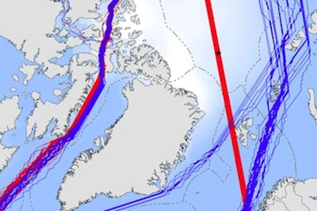 Rapidly melting sea ice