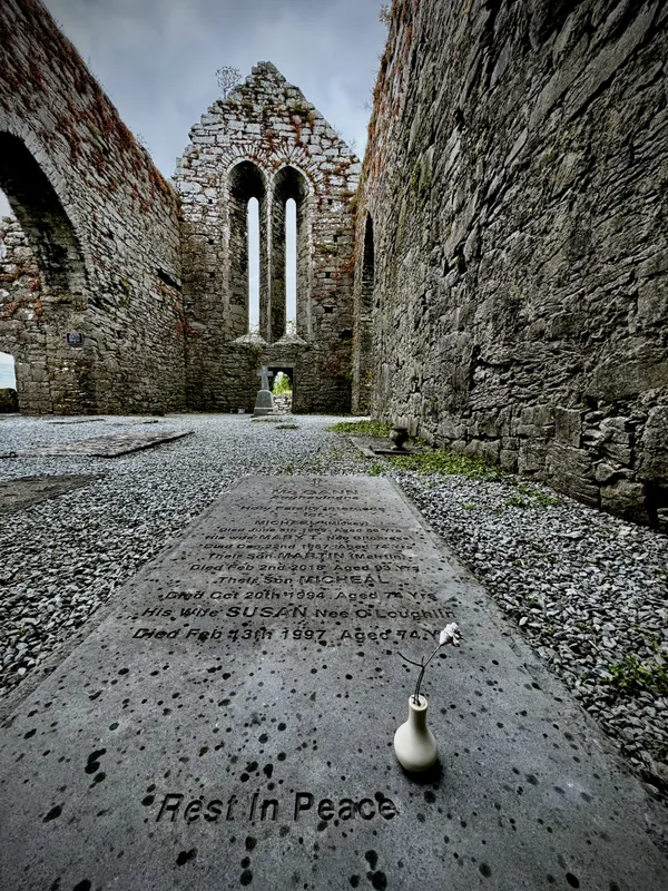 Eternal rest at Corcomroe Abbey. thumbnail