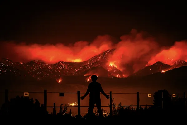 California Bridge Fire thumbnail