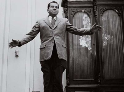 Future president Richard M. Nixon.