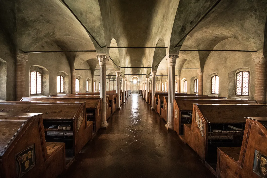 The Malatestiana Library in Cesena