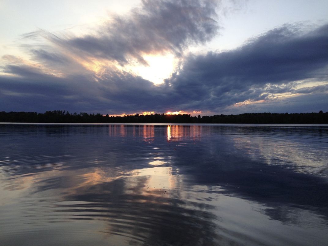 Sunset on Pickerel Lake, Oneida Co., WI | Smithsonian Photo Contest ...