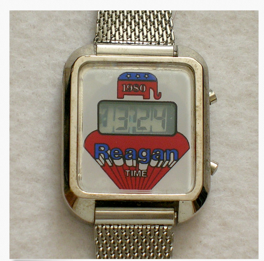 1980 President Ronald Reagan wristwatch