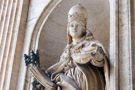 Pope Joan allegedly enjoyed a brief tenure as the Catholic Church's leader during the mid-800s