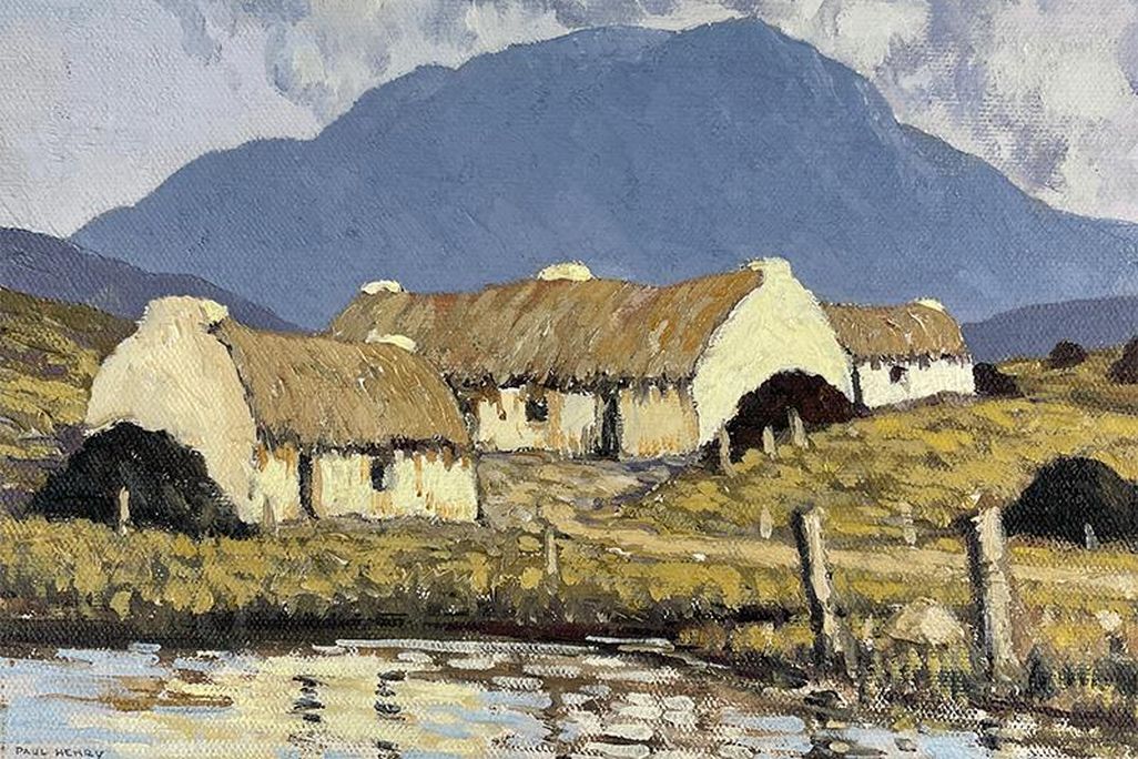 Close-up view of untitled Connemara landscape