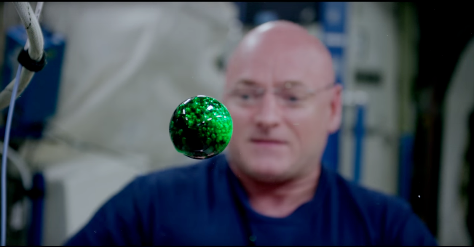 New Video of Floating Blobs of Fizzy Water in Space Smithsonian