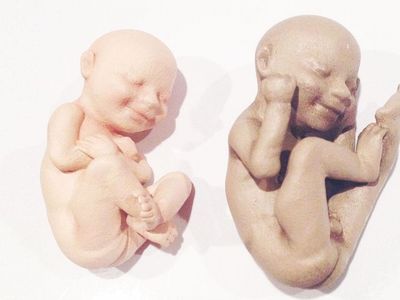 Pregnancy feels several months too long? A 3D printed fetus can give you a glimpse of how it is to actually hold your child. 