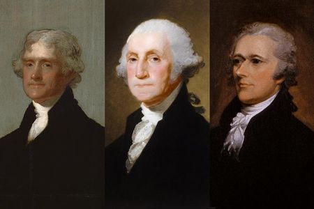 Jefferson, Washington and Hamilton came together during Washington’s tenure as president and worked, fought, compromised—and wrote—in the struggle to establish a nation.