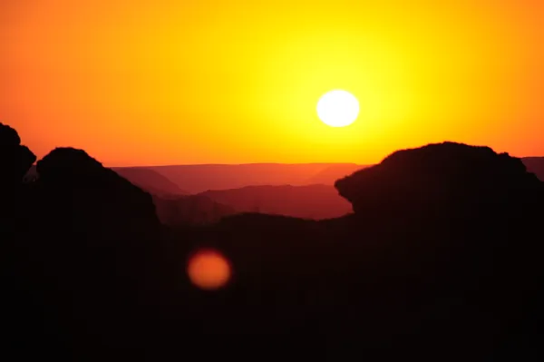 Sunset over Namaqualand - An interplay between yin and yang thumbnail