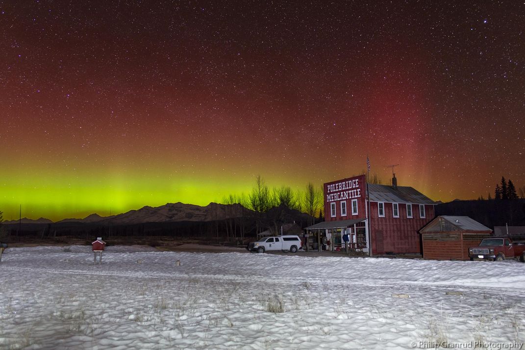 These Stellar Wonders Include a Red Aurora and a Billowing Black Hole