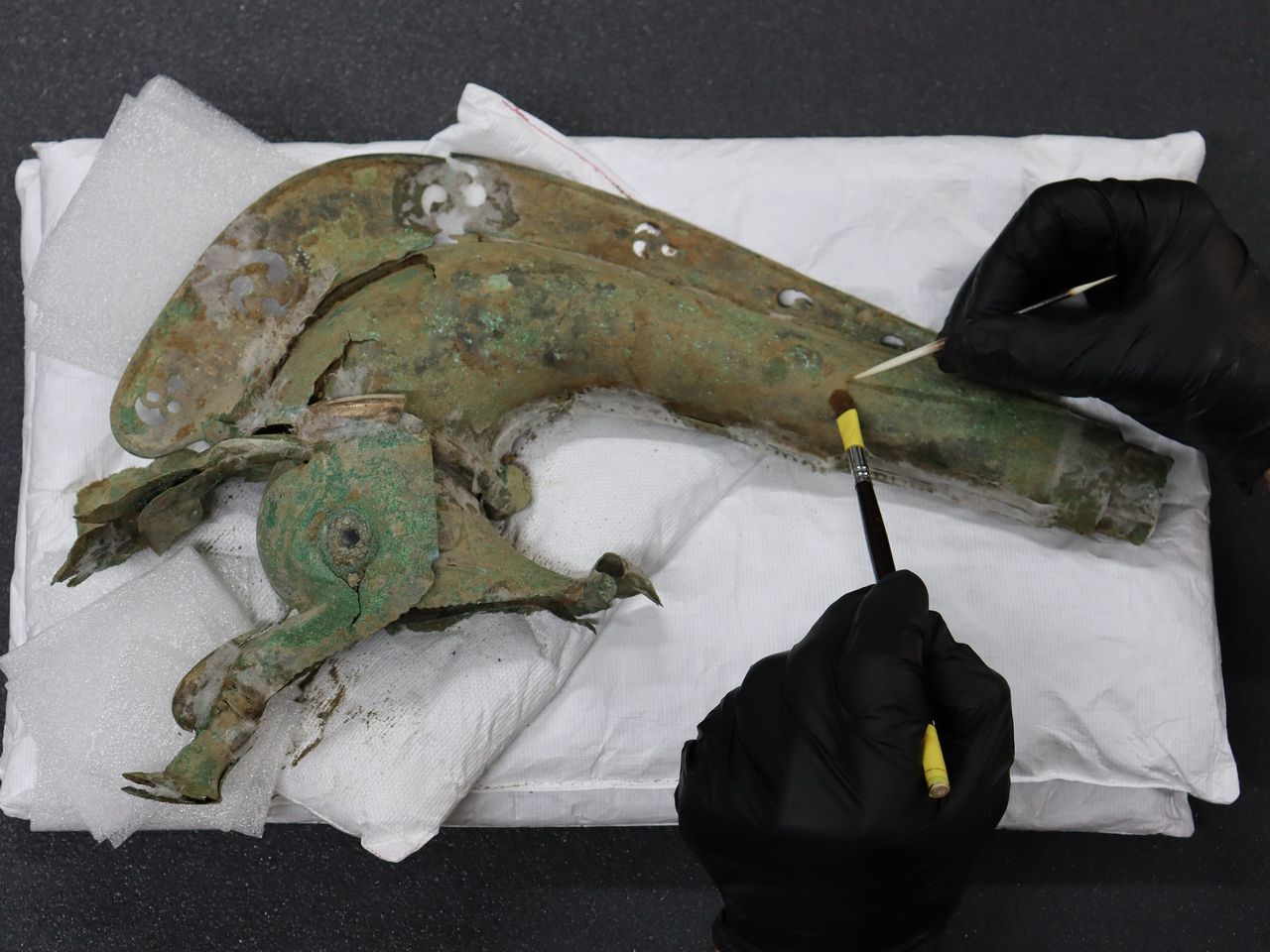 Archaeologists Unearth Ancient War Trumpet That Once Struck Fear