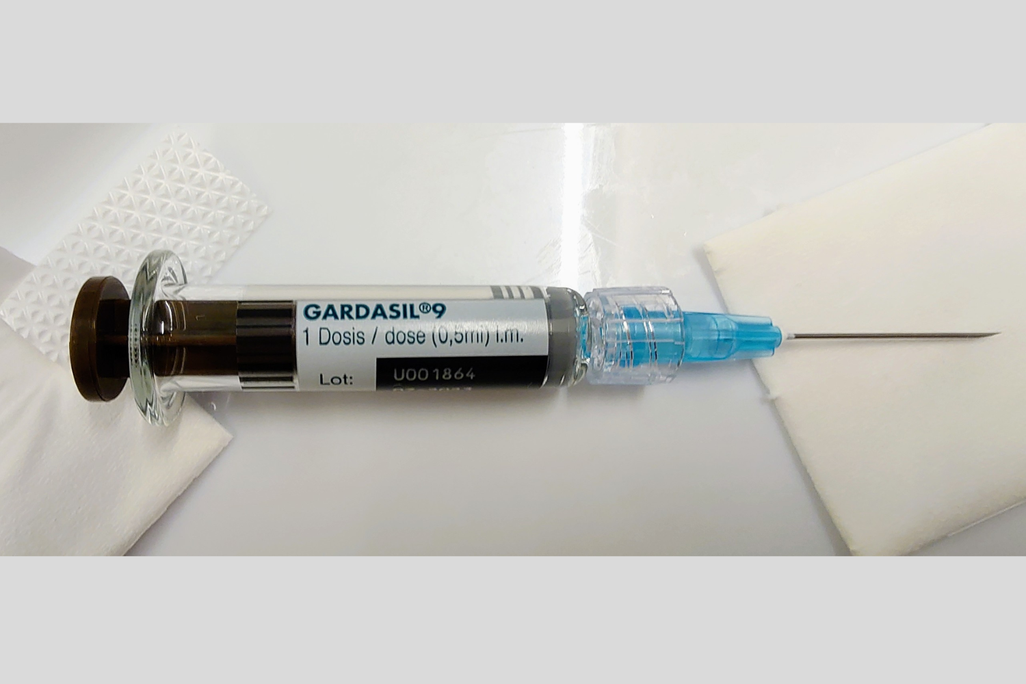 a syringe