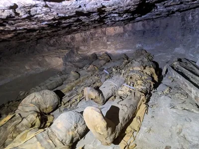 A team of Italian and Egyptian archaeologists discovered the tombs along the west bank of the Nile.