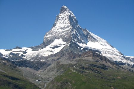 Reaching the summit of the Matterhorn made Annie Smith Peck well-known.