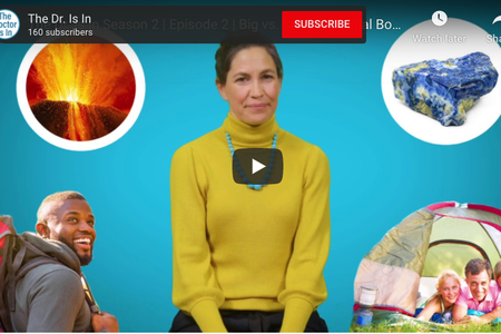 Smithsonian Geologist Liz Cottrell answers your questions in the second season of the National Museum of Natural History’s YouTube series, “The Dr. Is In.”