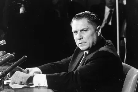 As leader of the powerful Teamsters Union, Hoffa was rumored to have connections with organized crime and served four years in prison for various offenses.