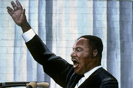 Camilo José Vergara began photographing art in poor urban areas in the 1970s. He soon realized that one of the most prevalent figures in the artworks was Martin Luther King Jr.