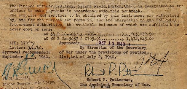 Military contract