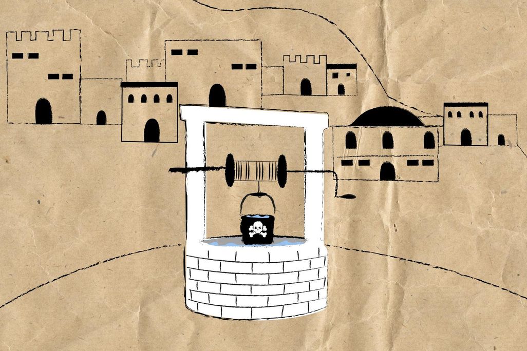 well poisoning illustration