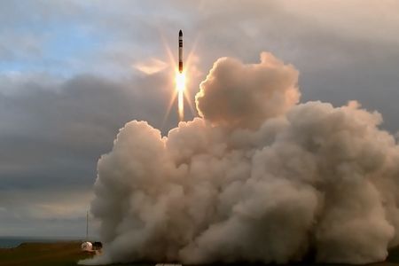 Rocket Lab lifts off in New Zealand.