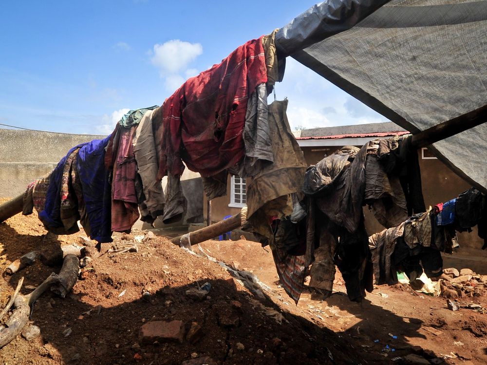 RWANDA MASS GRAVES