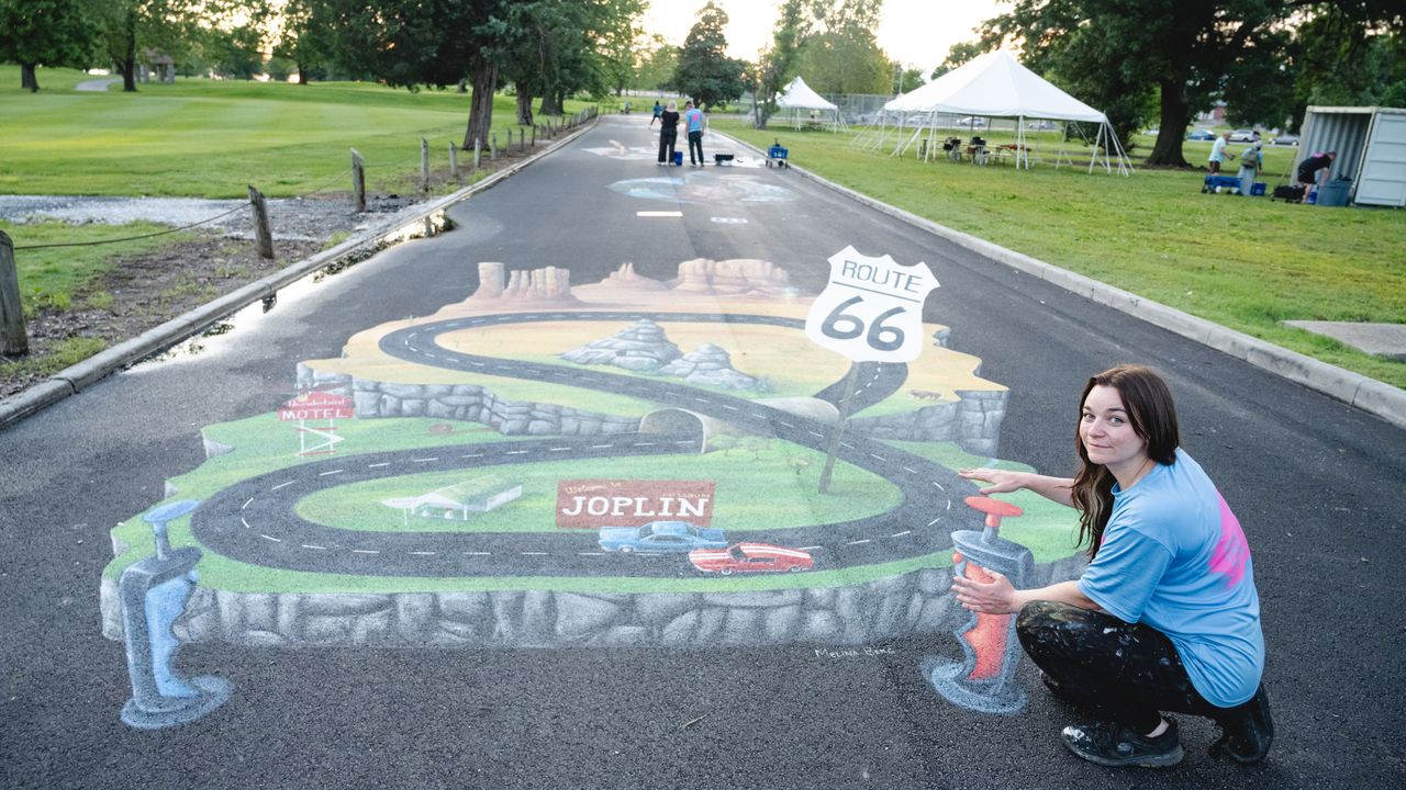Asphalt Is the Canvas for This Year's World Street Painting