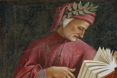 Dante Alighieri, as depicted in Luca Signorelli's Orvieto Cathedral fresco