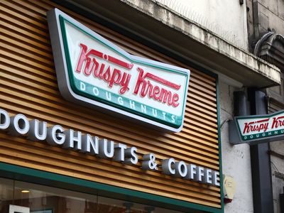 Krispy Kreme store in London.