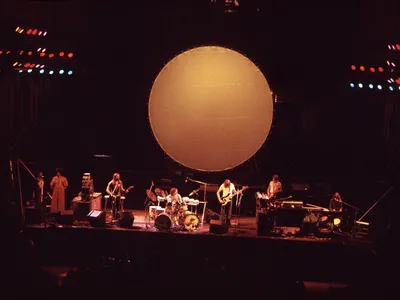 Pink Floyd performs c. 1972 in London, England. Researchers used a computer model to try recreate one of their songs using the brain signals of people listening to it.&nbsp;
