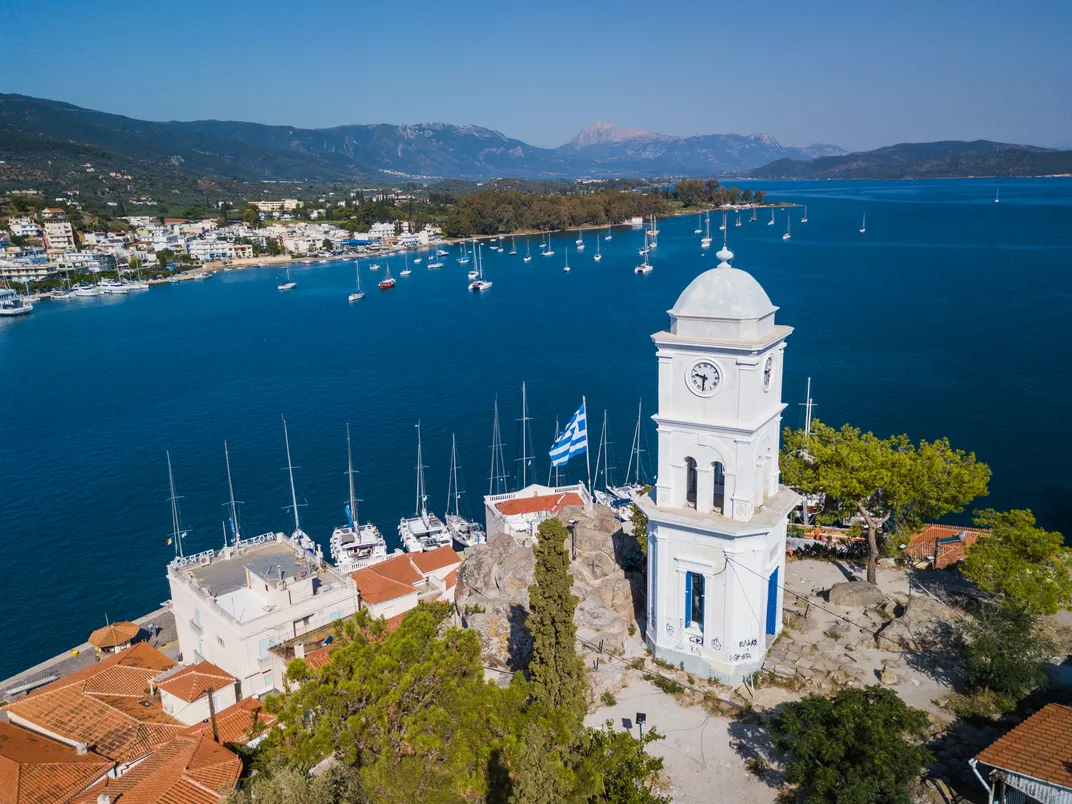 The Poros clocktower