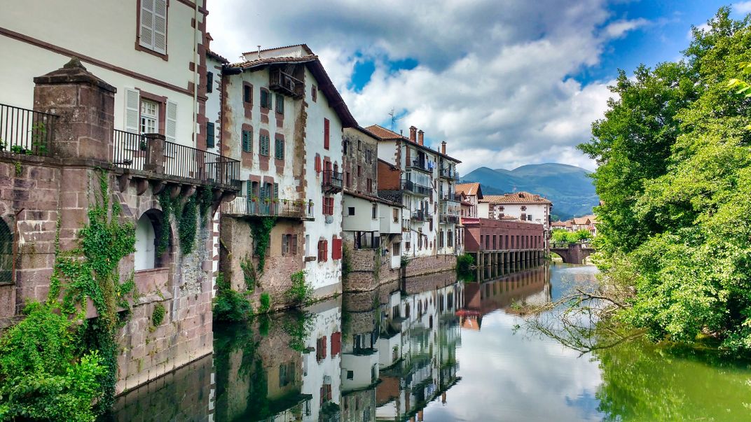 The Basque town of Elizondo in Spain's Baztán Valley