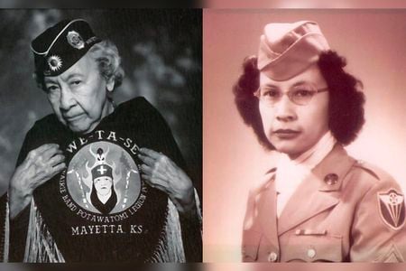 Kabance joined the Women&#39;s Army Corps in 1943.
