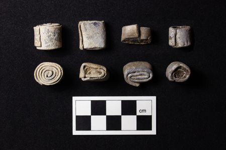 The lead scrolls found onsite resemble Roman "curse tablets," used to write messages to higher powers.