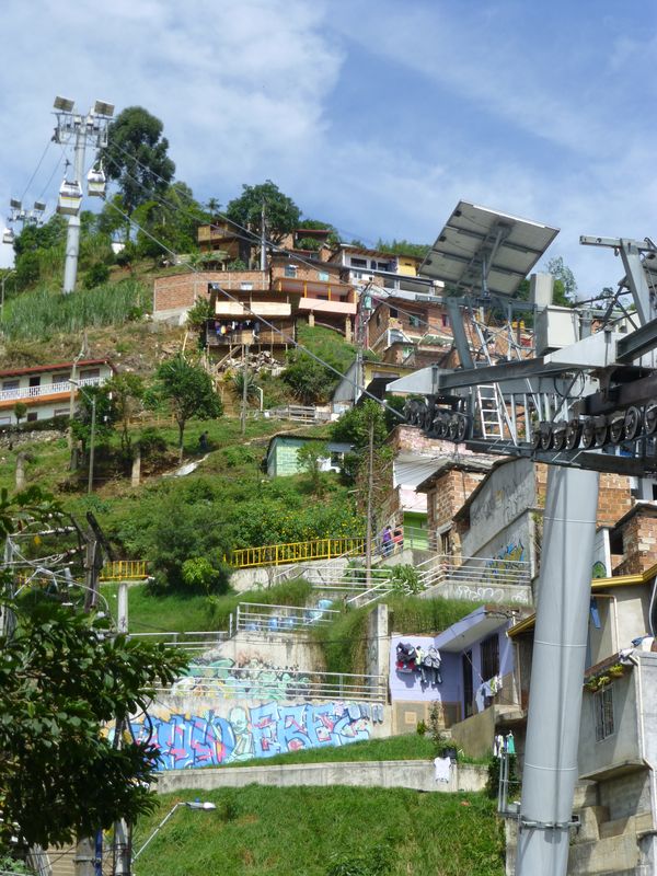 Stop on the Medellin Metrocable  thumbnail