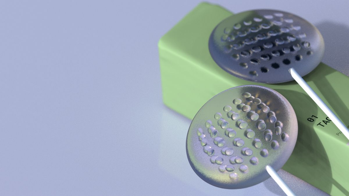 Design student Sneha Rao is developing Tact, an edible pregnancy test that allows people with vision impairment to feel its results on their tongues. <https://t