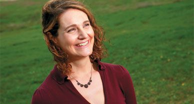 It is possible to see the world in a grain of sand—big chunks of the world, anyway, including the Himalayas and other mountain ranges (Elizabeth Catlos at Oklahoma State University with a piece of granite whose grains may reveal the history of Turkey’s Menderes Massif.)