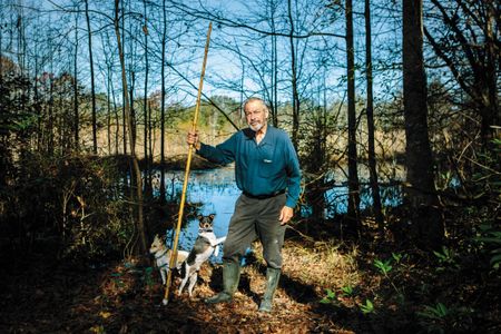 On his property, Jones County’s J. R. Gavin points out a site that was a hide-out for Newt Knight. “The Confederates kept sending in troops to wipe out old Newt and his boys,” says Gavin, “but they’d just melt into the swamps.”