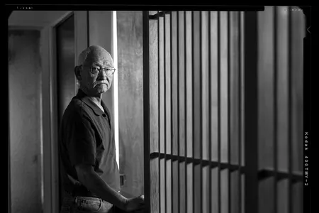 Kiyoshi Katsumoto at his home in El Cerrito, California, 2015