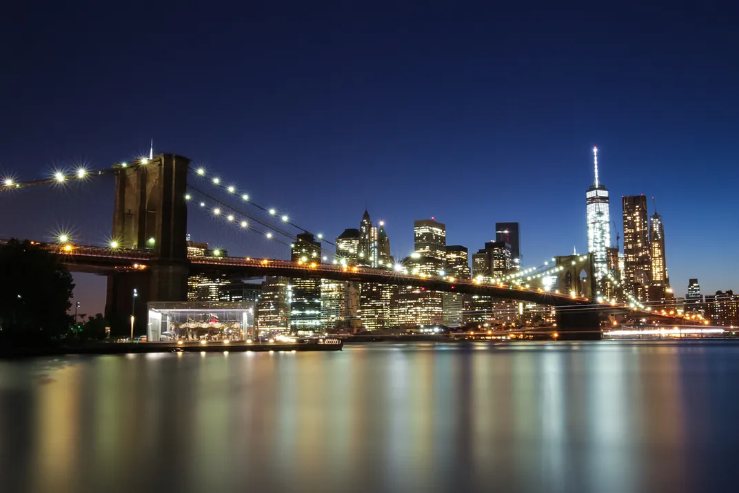Brooklyn Bridge at Night | Smithsonian Photo Contest | Smithsonian Magazine