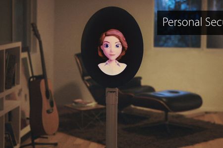 This personal robot can listen, talk, take photos and even feel temperature.