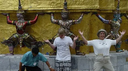 Okay Americans still maybe take the worst tourist pictures.