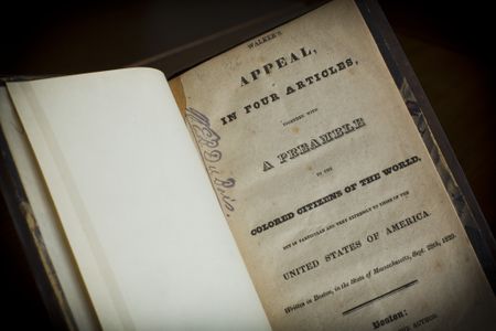 This copy of David Walker’s “Appeal”, held in the collections of Emory University's Stuart A. Rose Manuscript, Archives and Rare Book Library, was owned and signed by W.E.B. Du Bois.