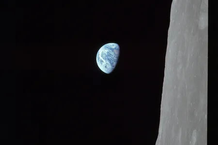 Hours after witnessing the first Earthrise, Jim Lovell told mission control: “The Earth from here is a grand oasis in the big vastness of space.”